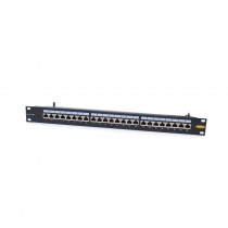 Leviton panel CAT.6+ FTP 24-port C6CPNLF240K2M