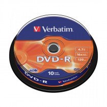 DVD-R 4,7Gb 16x 10-cake Verbatim