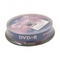 DVD+R 4,7Gb 16x 10-cake Verbatim