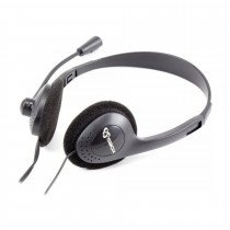 Slušalke + mikrofon SBOX HS-201 črne