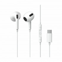 Baseus slušalke+mikrofon Encok C17 bele z USB-C NGCR010002