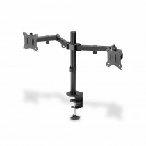 Digitus namizni nosilec za 2xmonitor črn DA-90400