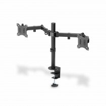 Digitus namizni nosilec za 2xmonitor črn DA-90400
