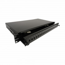 KELine optični panel  rack 24x ST prazen RAB-FO-X15-SL