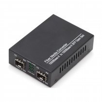 Digitus pretvornik FO-FO 10/100/1000 MM- SM SFP prazen DN-82133