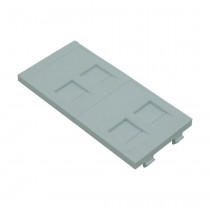 SIMC modul za 4xRJ45 vtičnice bel