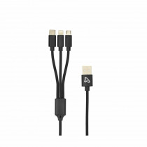 SBOX kabel USB 3v1 Lightning/TipC/mikro 2,4A 1m