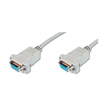 Digitus null modem kabel DB9Ž-DB9Ž 3m