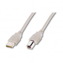 Digitus kabel USB A-B 1,8m siv dvojno oklopljen