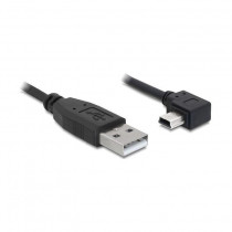 Delock kabel USB A-B mini kotni-horiz.2m 82682