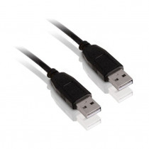 Kabel USB A-A   0,5m EFB črn