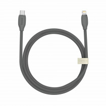 Baseus kabel TipC/Lightning 1.2m 20W PD Silica gel črn CAGD020001
