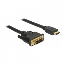HDMI-DVI-D 18+1 kabel  2m Delock