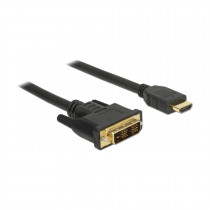 HDMI-DVI-D 18+1 kabel  1,5m Delock