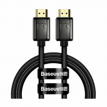 Baseus kabel HDMI 1m HD serija 8K 60Hz črn WKGQ000001
