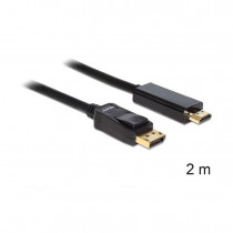 DisplayPort - HDMI kabel  2m Delock