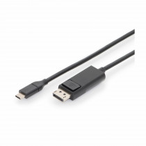 Digitus kabel USB TipC-DisplayPort 1,8m črn