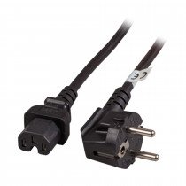 Napajalni kabel 220V C15 1,8m črn EFB