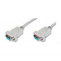 Digitus null modem kabel DB9Ž-DB9Ž 3m