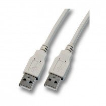 Kabel USB A-A   0,5m EFB siv