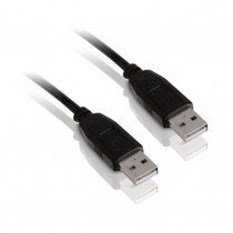 EFB kabel USB A-A 0,5m črn K5253SW.0,5