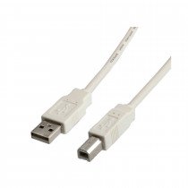 Secomp kabel USB A-B 1,8m siv S31020-250