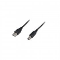 Digitus kabel USB A-B 5m črn dvojno oklopljen