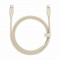 Baseus kabel TipC/Lightning 1.2m 20W PD Silica gel rjava CAGD020004