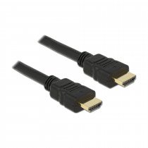 HDMI kabel z mrežno povezavo   0,5m Delock črn High Speed Ultra HD 4K
