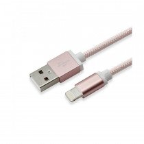 Kabel Apple USB/Lightning 1,5m roza SBOX