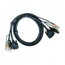 Set kablov ATEN 2L-7D03U DVI/USB/AVDIO 3m
