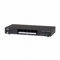 ATEN KVM stikalo 4x1 namizni DP/USB/AVD Dual View s kabli CS1944DP