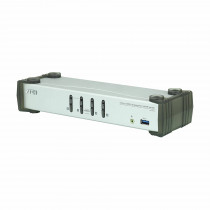 ATEN KVM stikalo 4x1 DisplayPort USB3.0 s kabli CS1914