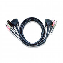 Set kablov ATEN 2L-7D05UD DVI-D/USB/AVDI 5m