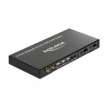 KVM stikalo  2:1 DisplayPort/HDMI/USB s kabli Delock