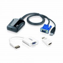 ATEN modul za upravljanje strežnika VGA USB +Dp in HDMI adapter CV211CP