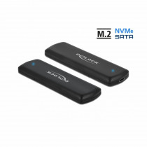 Ohišje SSD USB 3.1 TIP C M.2 NVMe PCIe ali SATA SSD Delock