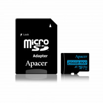 Pomnilniška kartica microSD XC 256GB APACER UHS-I U3 V30 R100 Class 10