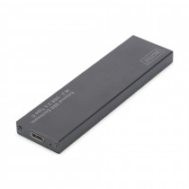 Digitus ohišje SSD USB 3.1 TipC M.2 SATA DA-71115 črno