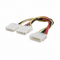 Adapter DC 1x Molex M - 2x Molex Ž napajalni Manhattan