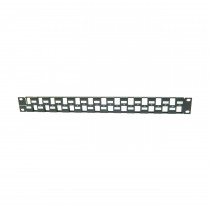 Leviton panel CAT.5e/6/6A 24-port modularen MMCPNLX24SIJ2