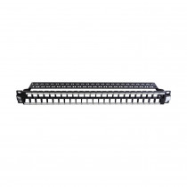 Leviton panel CAT.5e/6/6A 48-port modularen MMCPNLX48SIJ1U2