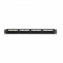 Leviton panel CAT.6+ UTP 24-port flat 69586-B24