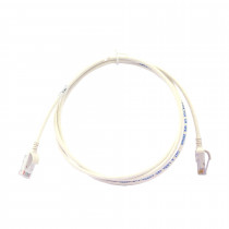 Leviton patch UTP CAT.6 4,6m bel 3,8mm HighFlex 129-6H460-15W