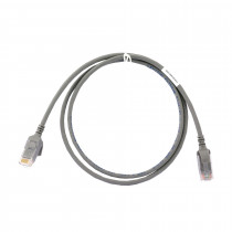 Leviton patch UTP CAT.6 6,1m siv 3,8mm HighFlex 120-6H460-20S