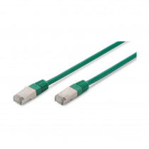 Digitus patch SFTP CAT.5e  0,5m zelen
