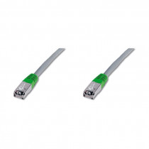 Digitus patch crossover FTP CAT.5e  2m zelen/siv