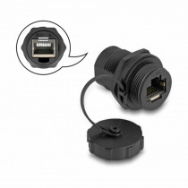 Delock I člen spojnik RJ45 CAT.6A s tesnilnim pokrovom IP67 87246