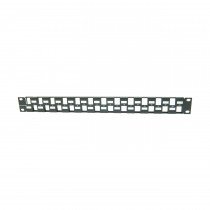 Leviton panel CAT.5e/6/6A 24-port modularen MMCPNLX24SIJ2
