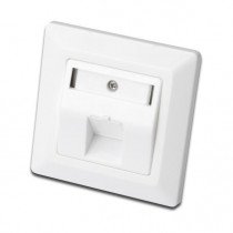 Digitus podometna vtičnica 1x RJ45 kotna 80x80 DN-93811